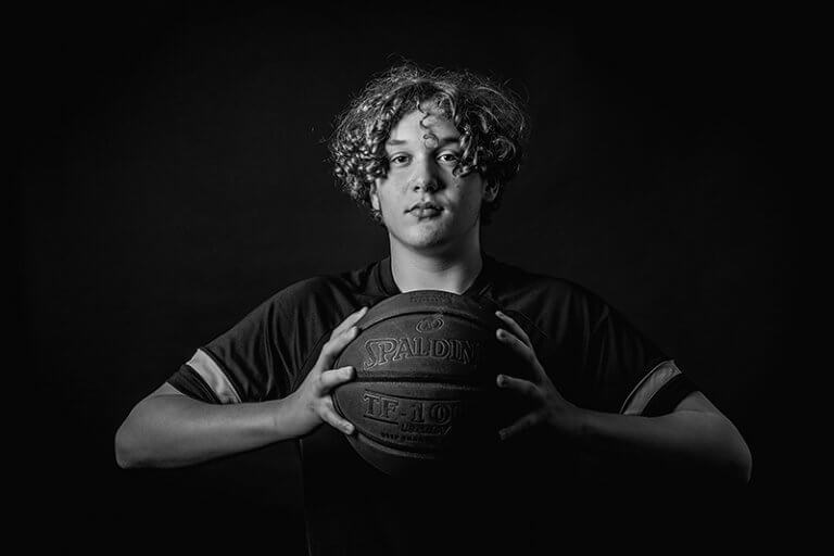 sportportret basketball
